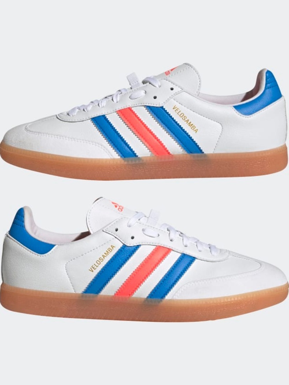 adidas | The Velosamba Vegan Cycling Shoe | White, Blue, Pink | Men’s Size 11.5